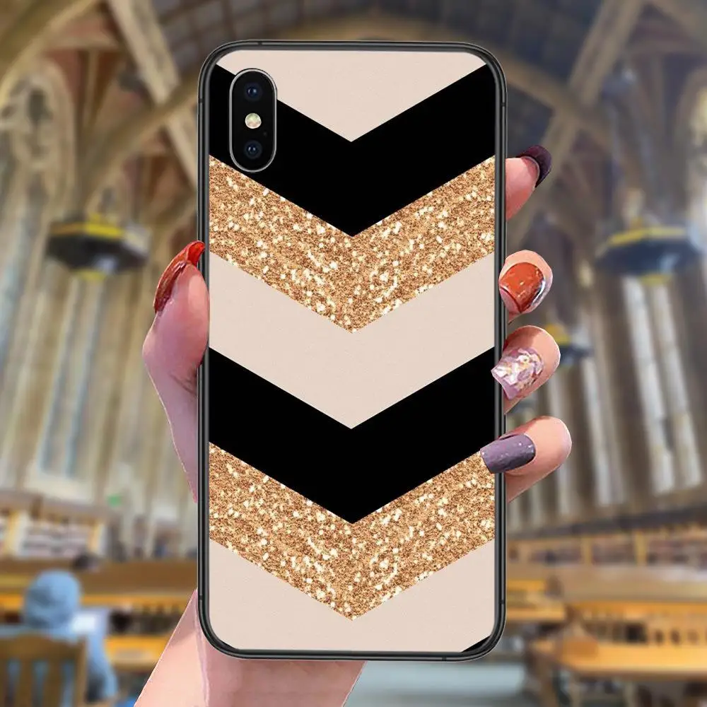 Самый дешевый Розовый Блестящий шеврон для Huawei Honor 50 20 20e 20I 20S 9 9A 9c 9I 9N 9S 9X 10 10I 10X Lite