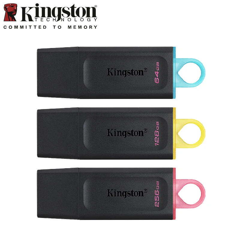 

Kingston DataTraveler Exodia USB Flash Drive 64GB 128GB 256GB USB 3.2 Gen 1 Pen Drive Small DTX Flash Drive for Computer