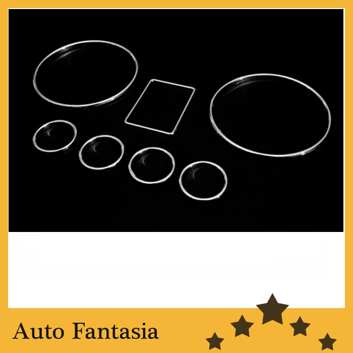 Комплект хромированных колец приборной панели — для Audi a6 c5