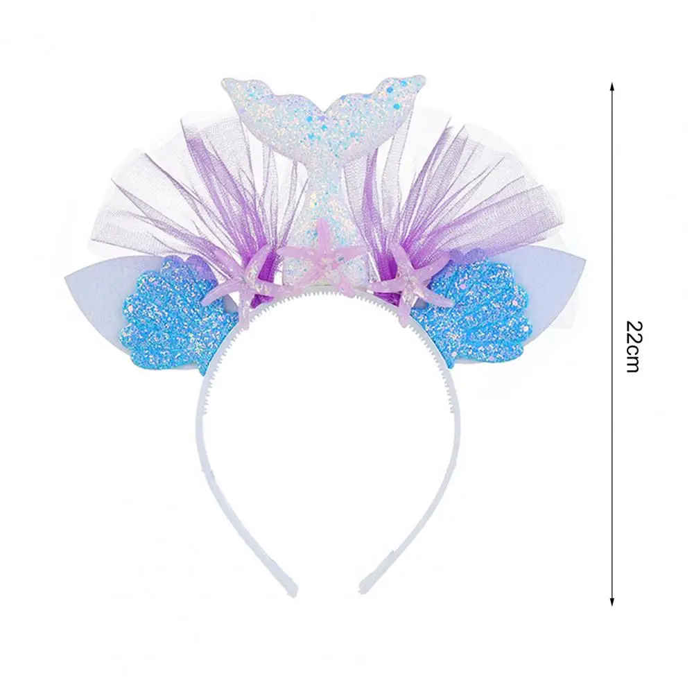 

Инновационная головная повязка, удобная головная повязка, портативная Изысканная головная повязка с хвостом русалки, широкое использование