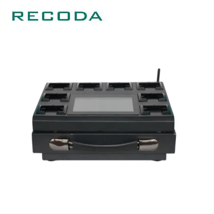 Фото Система док-станции RECODA. Встроенное устройство для ношения на теле камеры. Зарядное устройство и данные обновления. №1
