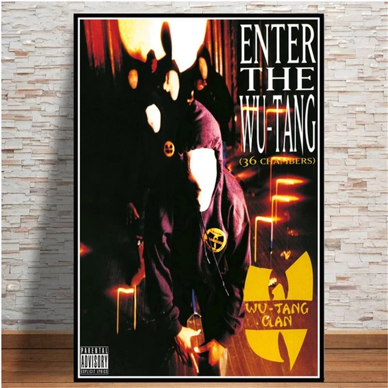 Wu-tang Clan 36 камер рэп Картина на холсте постеры и принты картины стену музыкальное