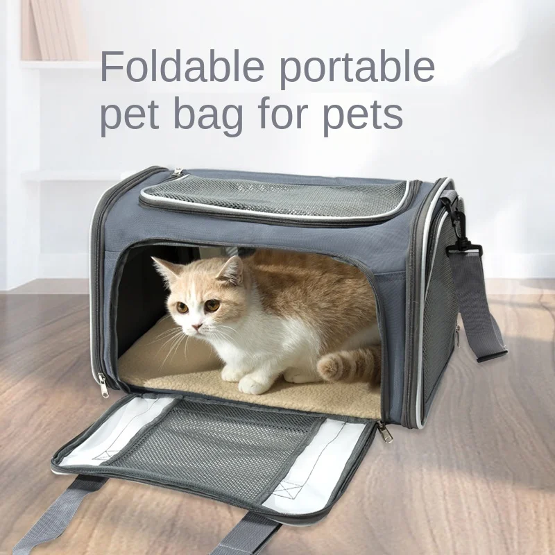 

Cat Carrier Bags Small Dog Cat Backpack Window Mesh Pet Transporter Carrying Bag Airline Approved Soft Sided Backpack For Cats