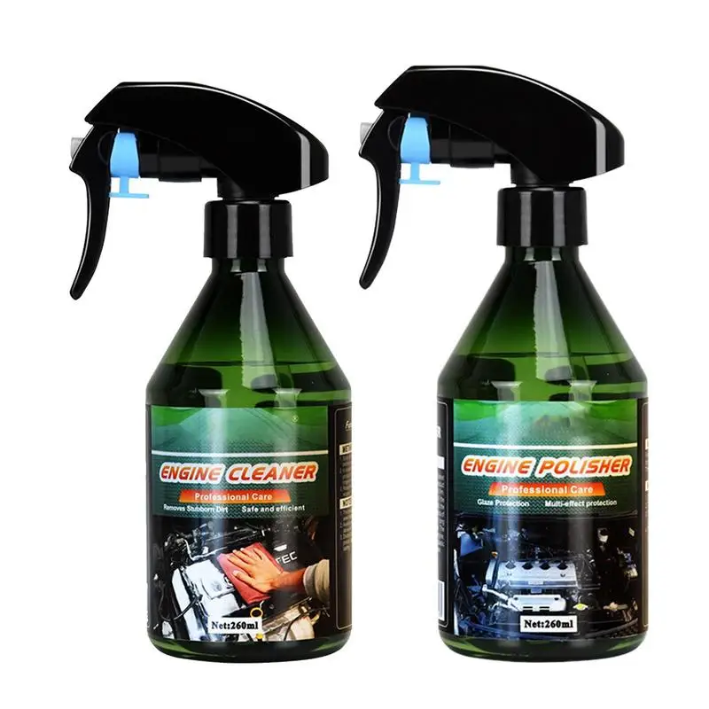 

260ml Car Coating Spray For Engine Ceramic Coating For Auto Paint Removing Dirt Rust Vehicles Non Greasy Cleaner Accessories