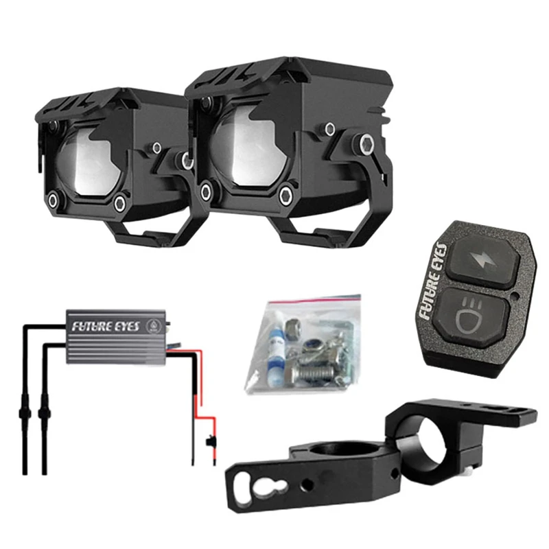 

Compatible Motorcy Electric Scooter Led Spotlight Wireless Switch Auxiliary