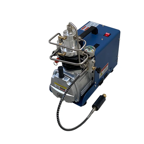 

4500Psi 300Bar PCP Air Compressor Electric High Pressure Pump Set Pressure Scuba Tank Diving Filling 220V/110V
