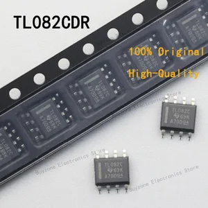 10PCS/LOT 100% original quality TL082CDR TL082C SOP8 Op Amp Dual GP ±20V/40V 8-Pin SOIC T/R