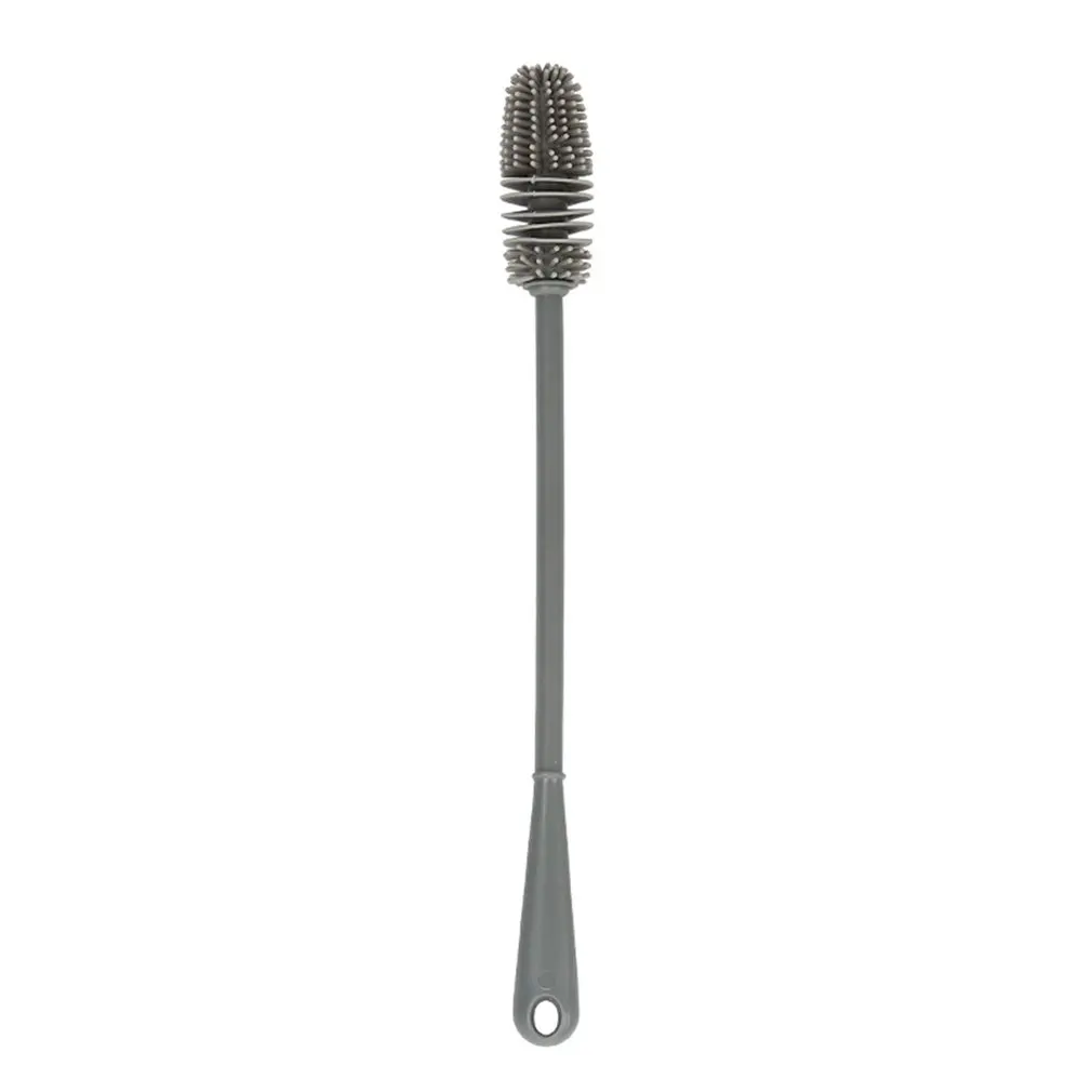 

Silicone Cup Brush Cup Scrubber Glass Cleaner Long Handle Drink Wineglass Bottle Glass Cup Cleaning Brush Kitchen Cleaning Tool