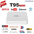 ТВ-приставка T95 Mini, Android 10,0, Wi-Fi 2,4 ГГц, четырехъядерный процессор H313, 1 ГБ, 8 ГБ, 2 ГБ, 16 ГБ, 1080P, смарт-медиаплеер, Google Player, Youtube, ТВ-приставка 4K