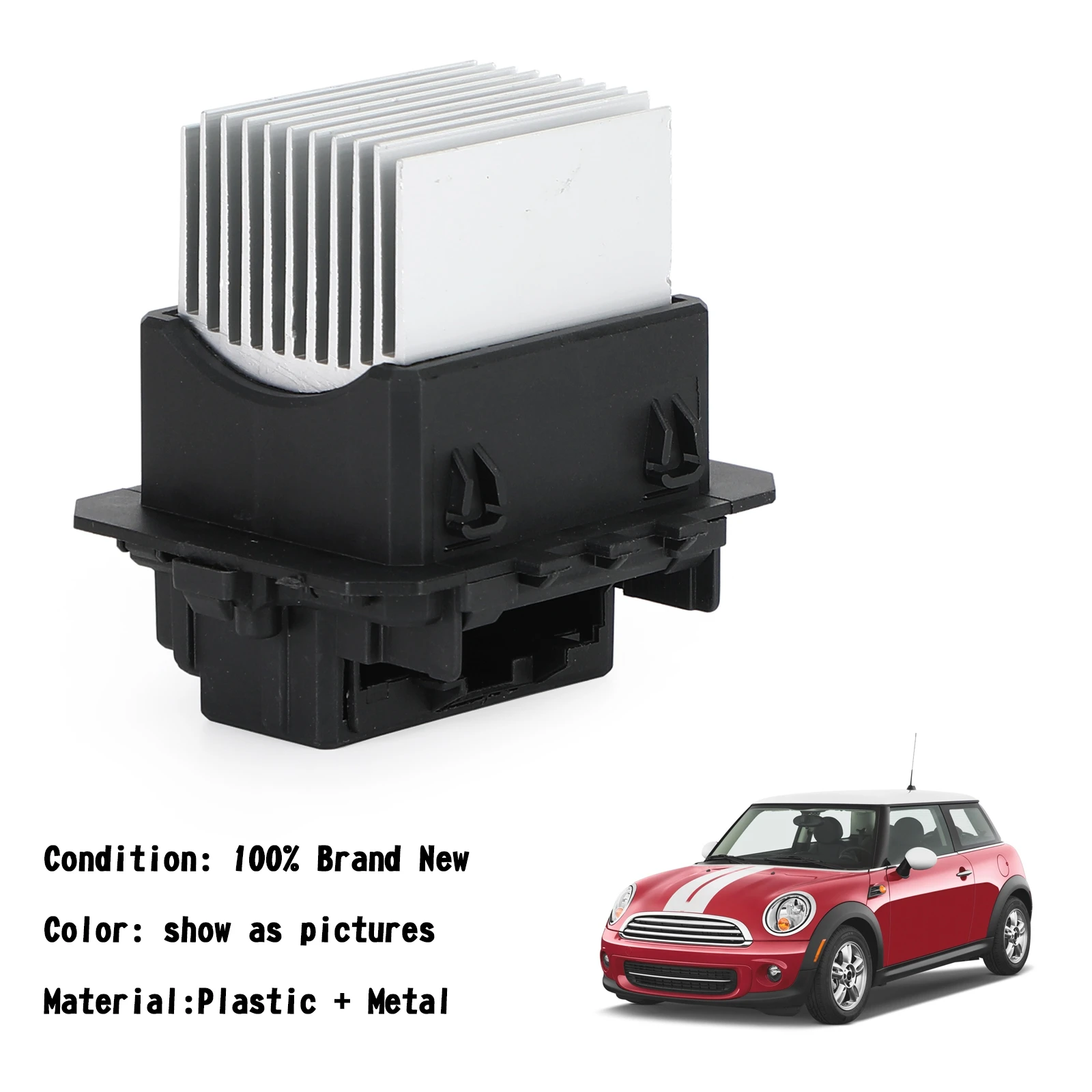 

Areyourshop Air Conditioning Blower Motor Resistor For Mini R55 R56 R57 R58 R59 R60 R61 64119286870 Car Auto Parts