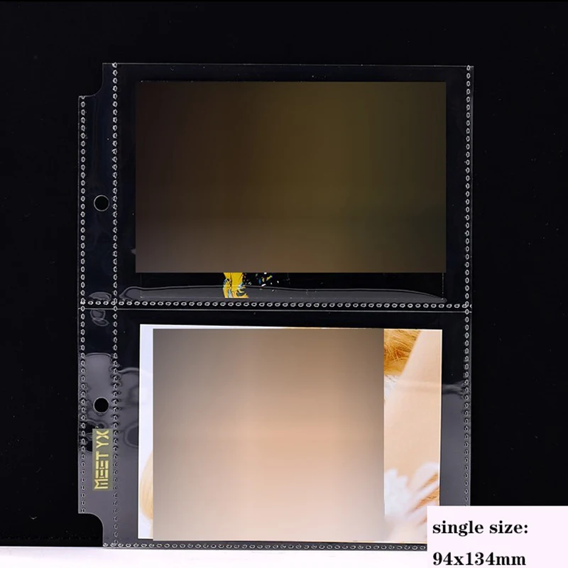 

20PCS Ultra A5 2-Pockets Transparent Card Pages Postcard Holder Protector Albums Pages For Board Game Trading Cards