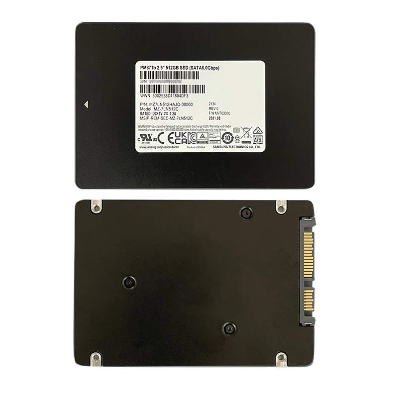 SSD For Samsung PM871b 512GB Solid State Drive SATA 2.5