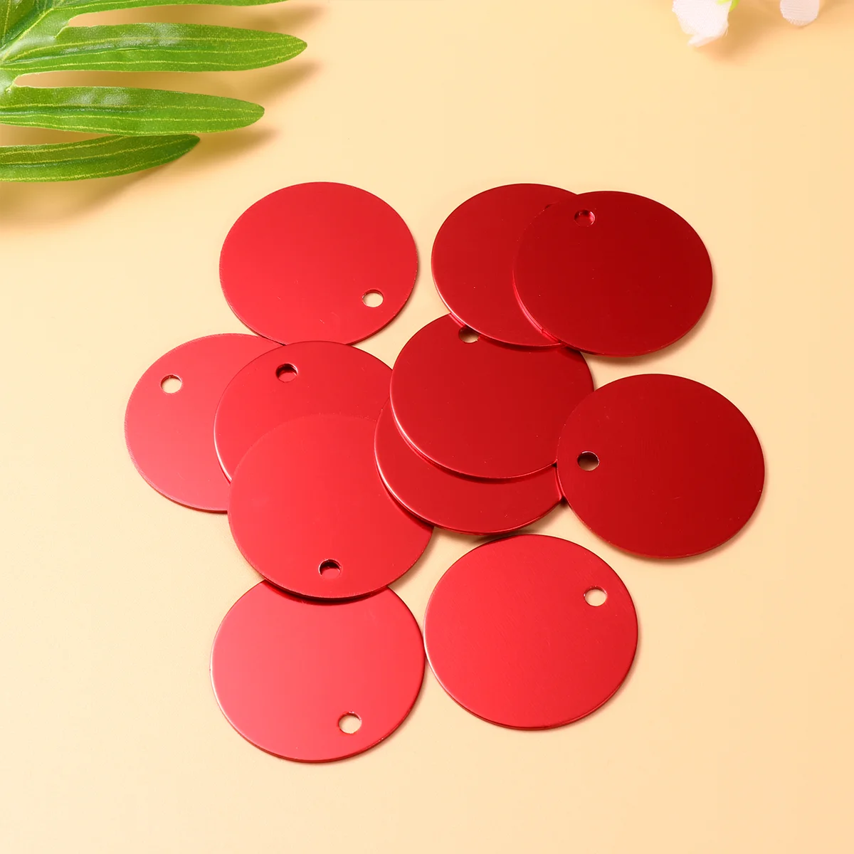 

Tags Dog Pet Id Tagblank Aluminum Stamping Dogs Metal Personalized Diy Pets Hangings Blanks Pendants Round Name Ta Engraved