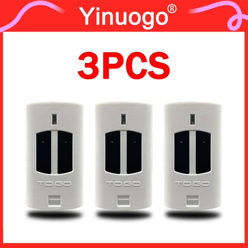 

3PCS For BENINCA TO.GO 2WP 4WP Garage Door Remote Control 433.92MHz Fixed Code BENINCA TOGO WP Gate Opener Hand Transmitter