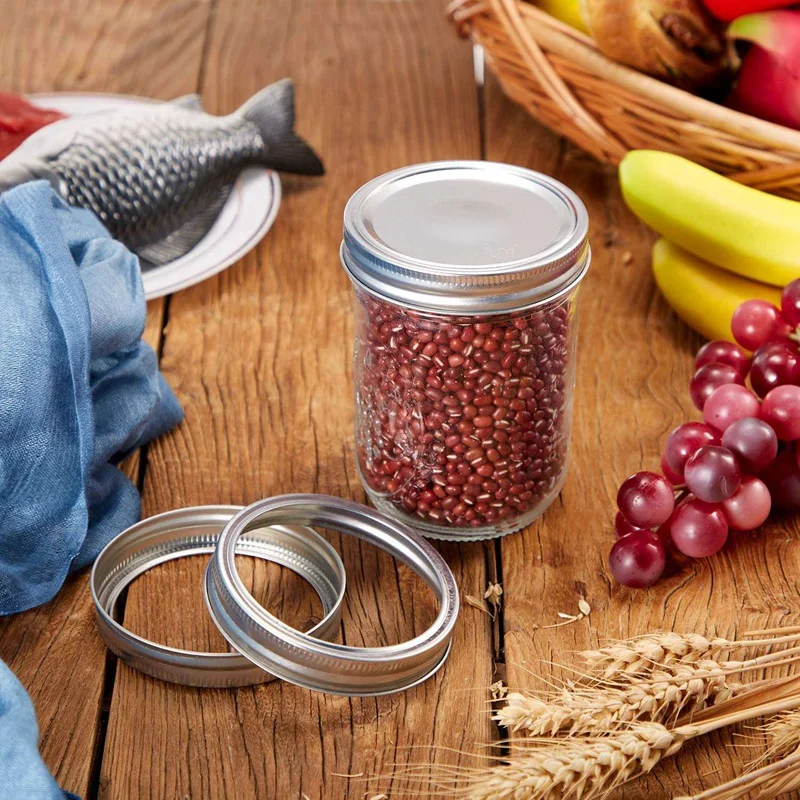 30 шт. металлические кольца с широким горлышком 86 мм