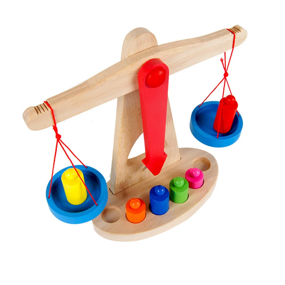 

Balance Toys Scale Math Educational Woodenkids Stem Countingpreschool Children Scales Teaching Aids Class Tool Measurement