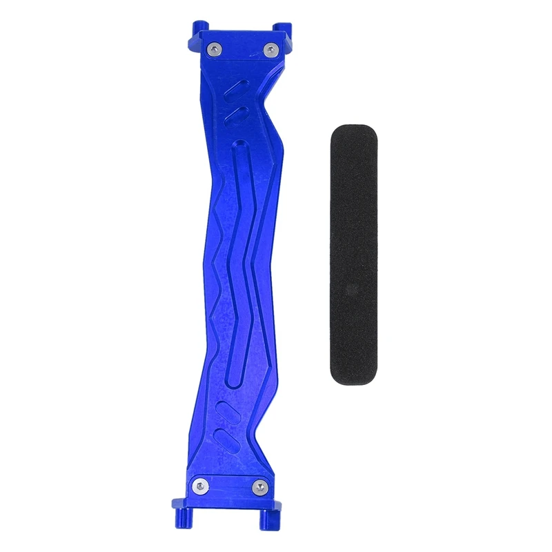 

For Traxxas 1/10Maxx 4WD Monster Truck Upgrade Parts Aluminum Battery Holder Piezo Plate Replacement 8919RC