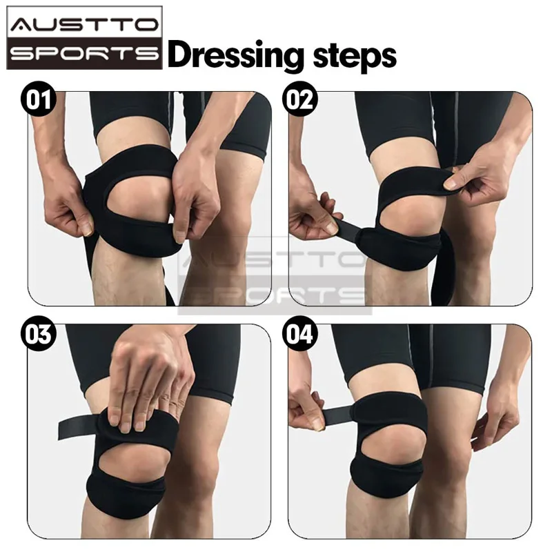 Регулируемый фиксатор коленного сустава для мужчин и женщин