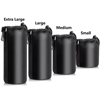 camera lens pouch set lens small medium large and extra large for dslr camera lens bag pouch shockproof