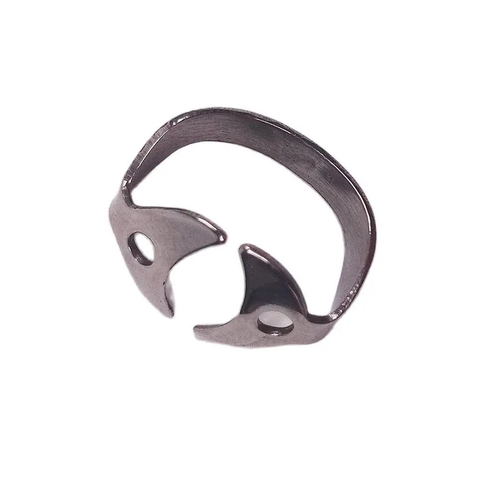 

60# Rubber Dam Clamps Clip Dental Barrier Clips Stainless Steel For Labial Caries on Anterior Teeth