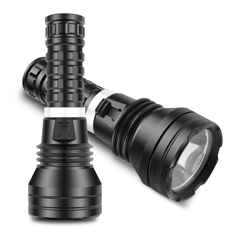 

XHP70.2 Diving ON/OFF Military Grade Led Flashlight Torch Waterproof Underwater 100m Power by 26650 18650 Battery Bulbs Lantern