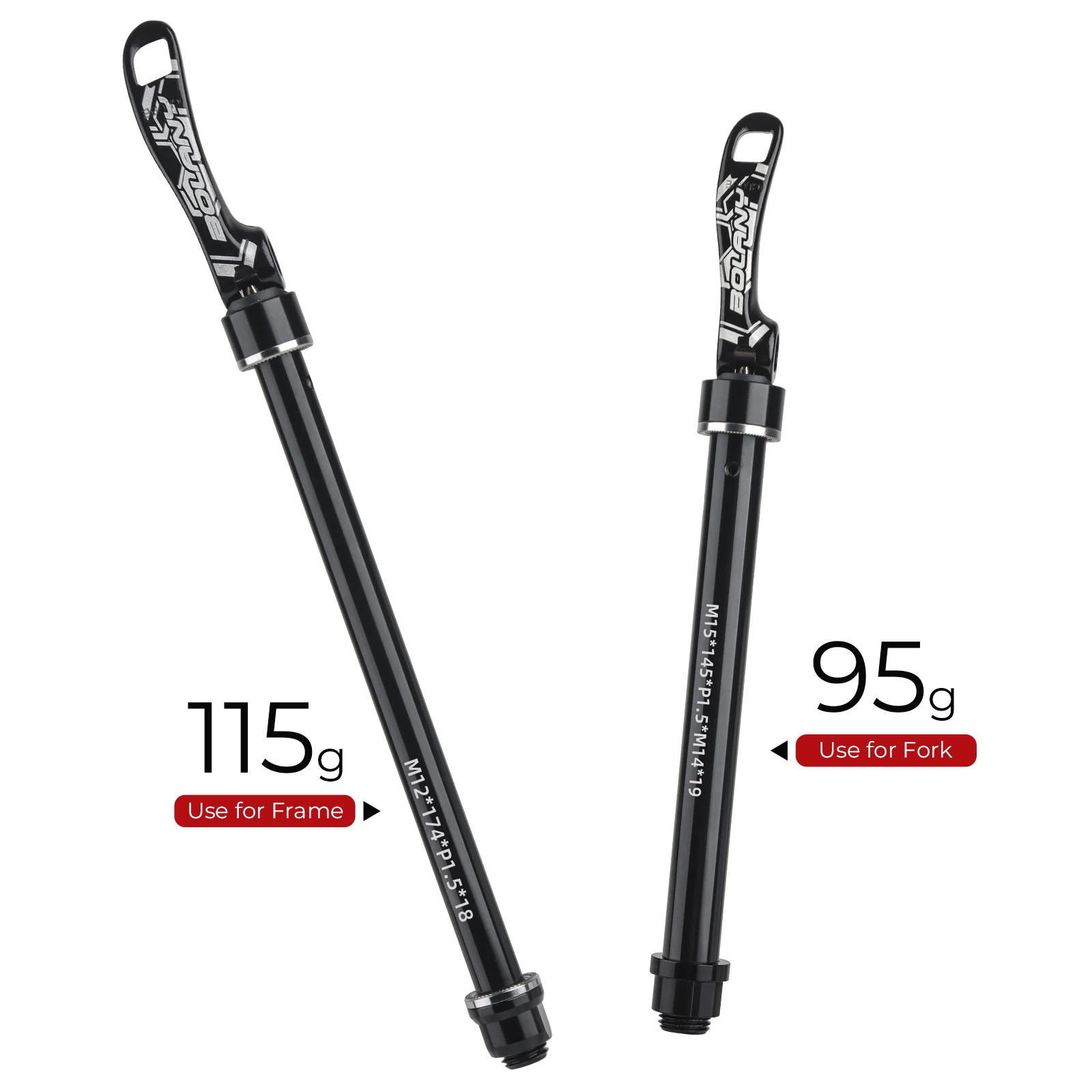 BOLANY MTB шоссейный велосипед через ось быстросъемный стержень передней вилки