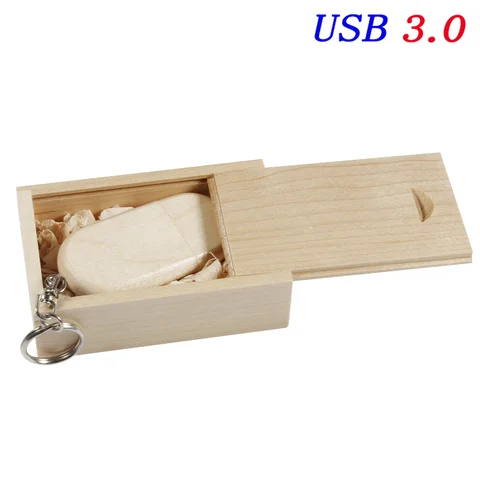 JASTER Деревянные флэш-накопители USB 3.0 128 ГБ Высокоскоростной флэш-накопитель 32 ГБ Бесплатный индивидуальный логотип Память 16 ГБ 8 ГБ подарок U-диск