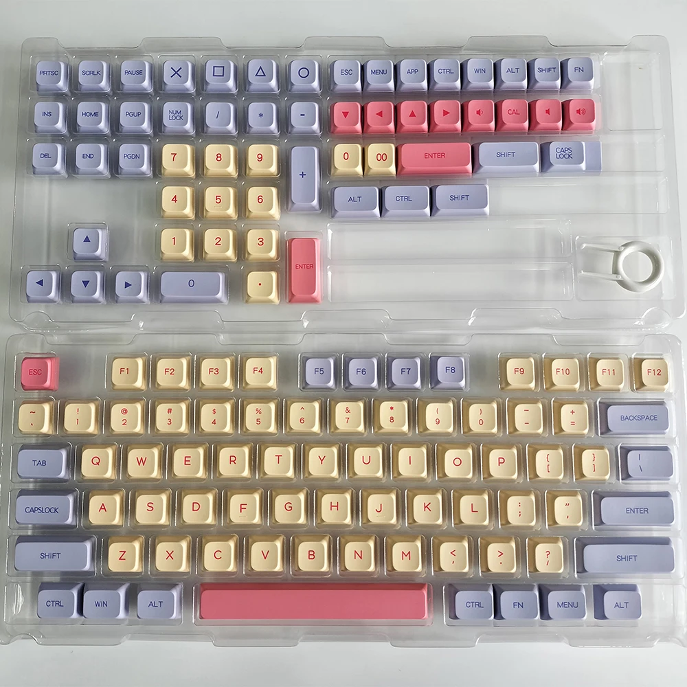 XDA колпачки для клавиш Cherry Mx Gateron Kailh Box TTC механические английские корейские