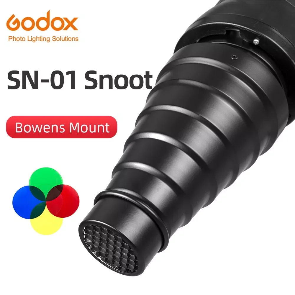 

SN-01 Bowens large Snoot Studio Flash Accessories Professional Studio light Fittings Suitable for S-Type DE300 SK400 II