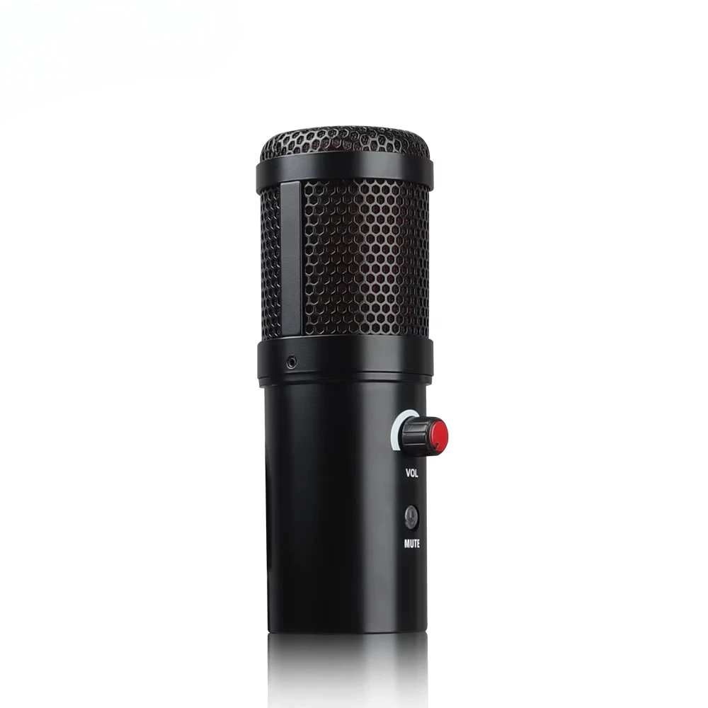 Новая модель A6 Professional AmpliGame Mic — конденсаторный настольный микрофон для стриминга, игр и записи в студии, с RGB-подсветкой и USB-подключением. (art.: 3920dc003031d) - 3920dc003031d