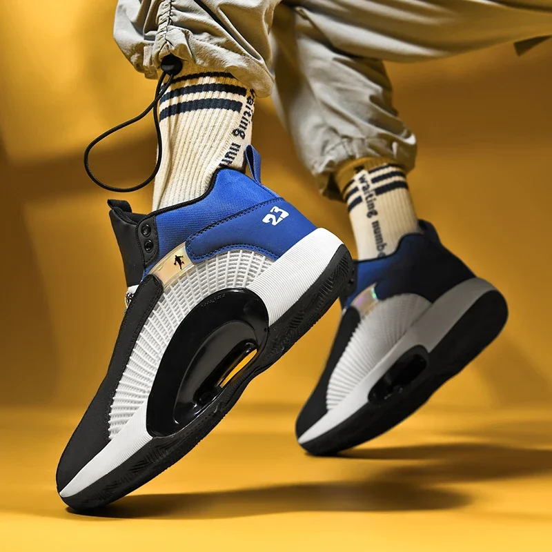 Фото Мужские баскетбольные кроссовки, новая уличная спортивная обувь Jordans, 2024, дизайнерский бренд, молодежные баскетбольные кроссовки, тренировочные спортивные мужские кроссовки №2