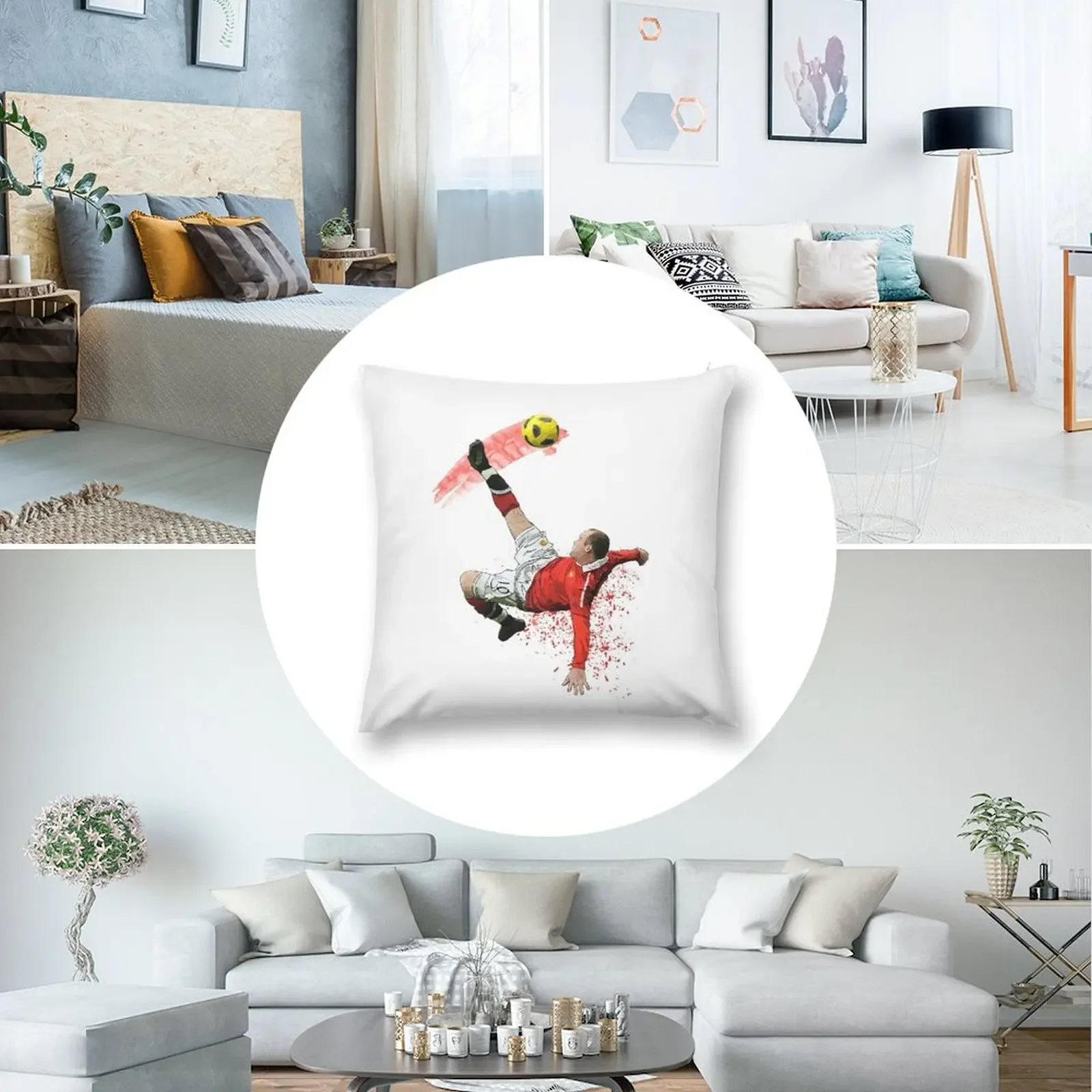 Декоративная подушка Wayne Rooney наволочки подушки для кровати предметы домашнего