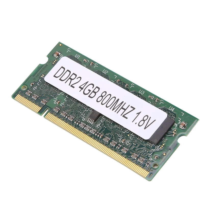 

DDR2 4GB 800Mhz Laptop Ram PC2 6400 2RX8 200 Pins SODIMM For AMD Laptop Memory
