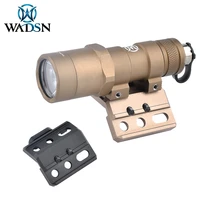 wadsn un micro hub 2 0 adapter mount sf m600 m300 protac flashlight dbal a2 airsoft weapon light base accessories picatinny rail