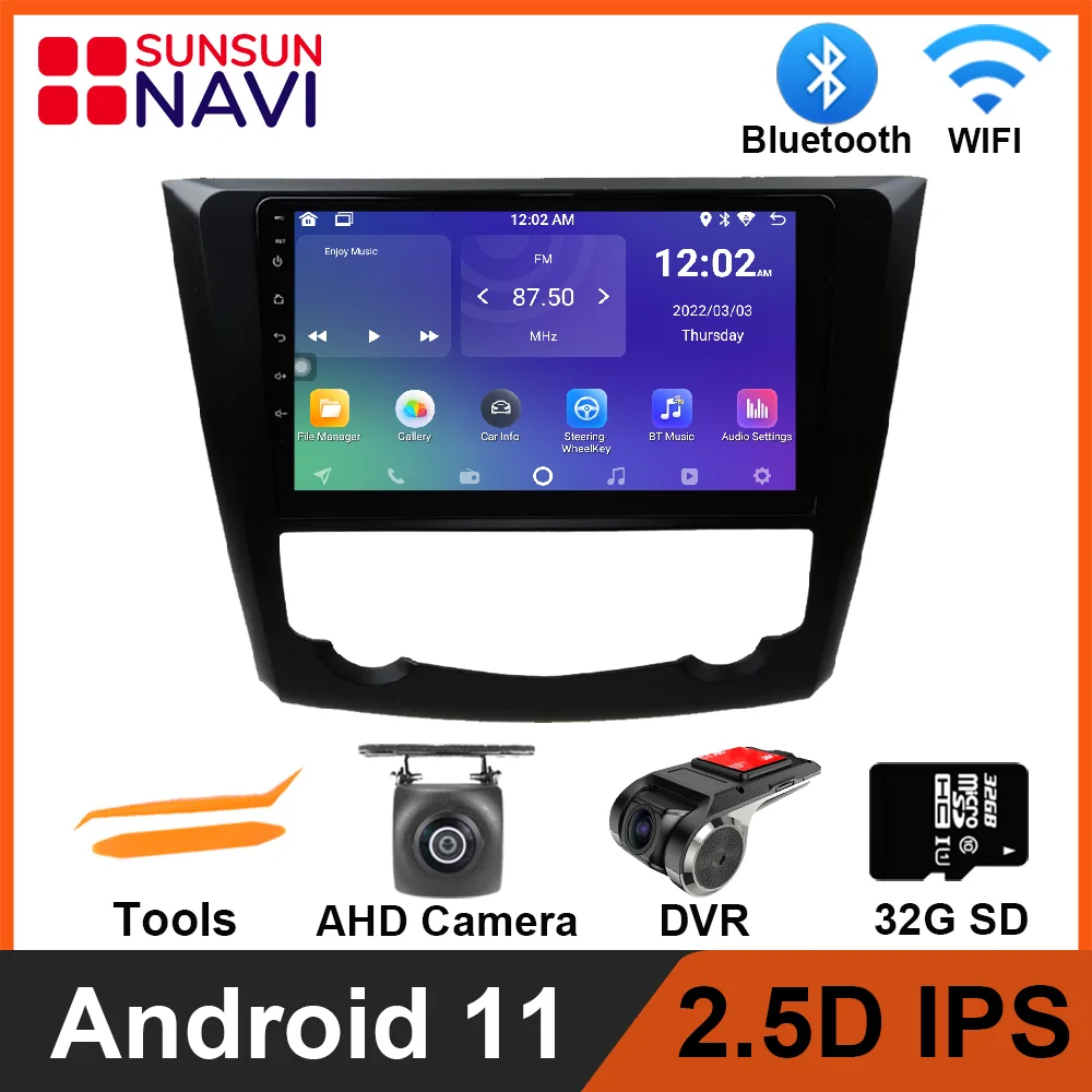 

Android 11 For Renault Kadjar 2015 - 2019 Car Radio Stereo Multimedia Navigation GPS Video Player DSP IPS Bluetooth