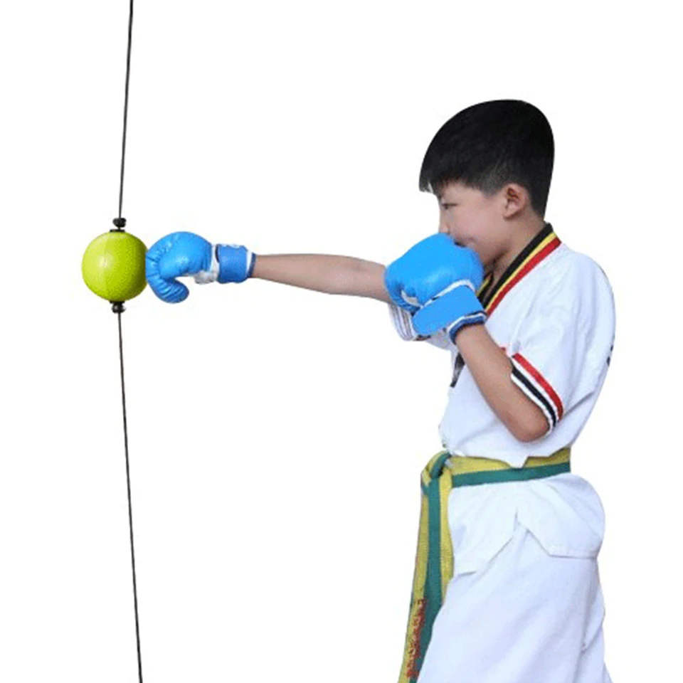 Новый боксерский мяч для тренировки реакции быстрый дырокол тайского фитнеса