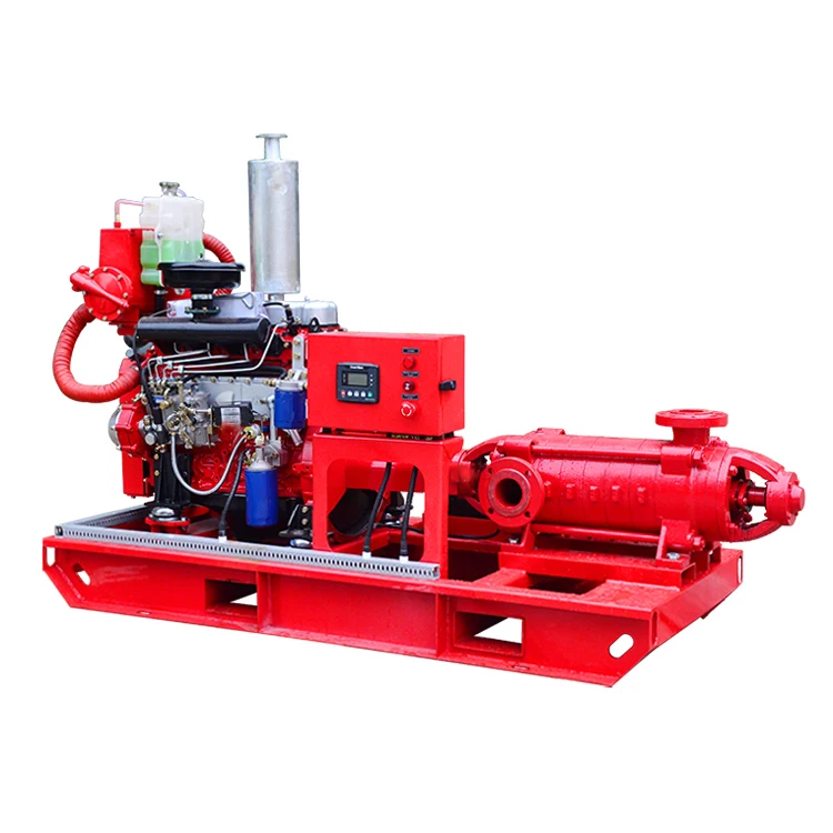 

Type D Horizontal Multistage Fire Pump With Engine