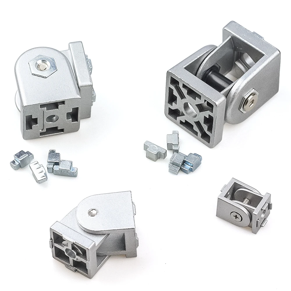 4 шт./лот Openbuilds гибкий шарнирный соединитель литой алюминиевый шарнир для