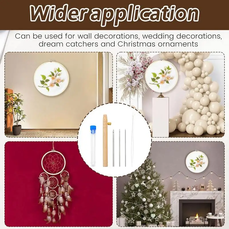 Набор перфораторов регулируемый инструмент для вышивания нитевдеватель набор