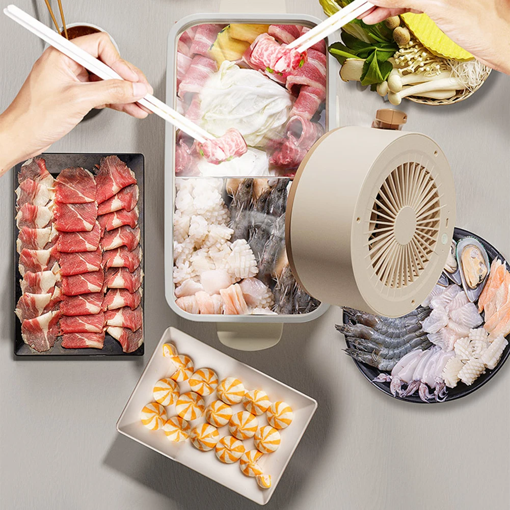 Настольная вытяжка маленькая для плиты регулируемый угол зарядки через USB