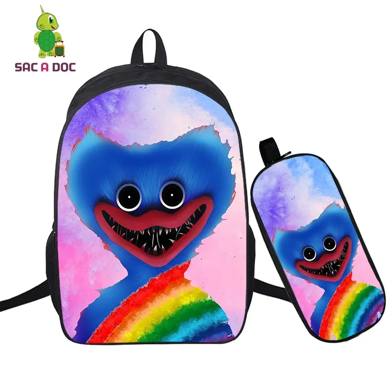 

Детский Школьный рюкзак для мальчиков-подростков с чехлом-карандашом