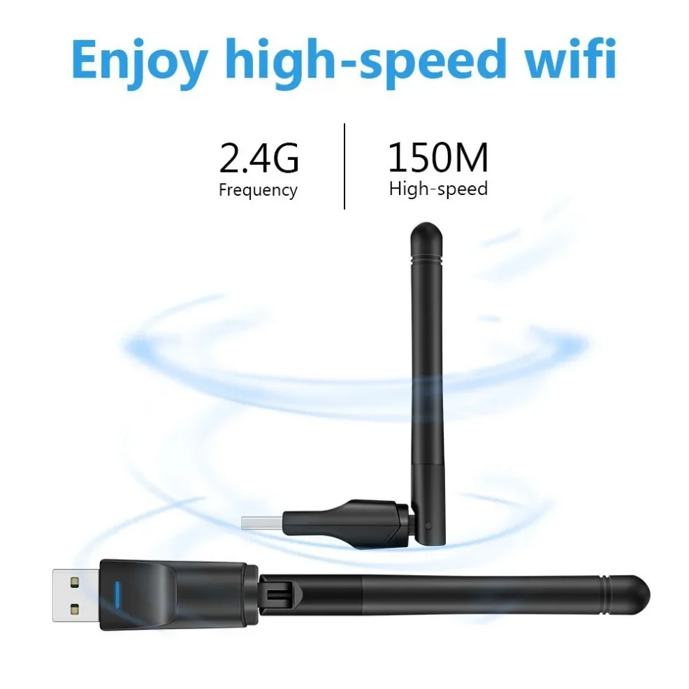 USB Wi-Fi адаптер 150 Мбит/с 802.11b/n/g 2 4 ГГц