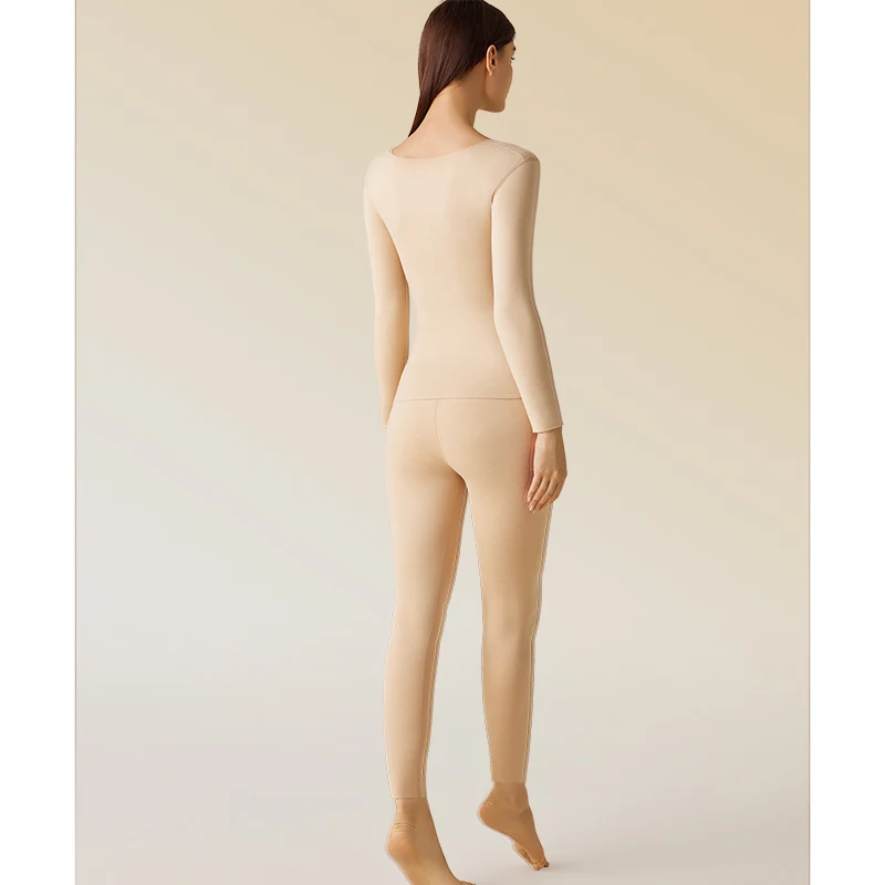 Winter Women's Thermal Underwear Sets Long Johns Winter Clothes Comfortable Thermo Underwea Suit Warm Winter Inner Wear Pajamas