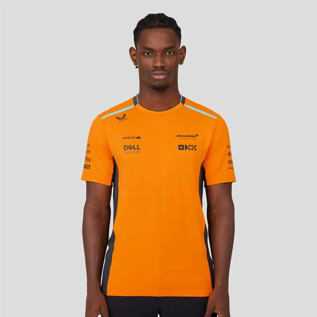 

Новинка 2023, Мужская футболка McLaren, футболка с рисунком, Формула 1, официальный сайт, лидер продаж, новая футболка F1 GT Racing, футболки большого размера 3D