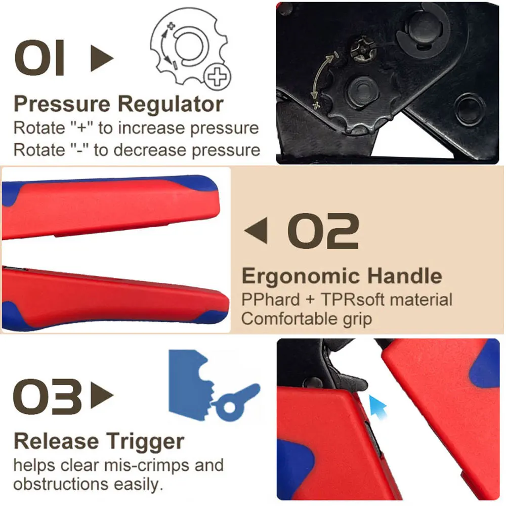 SN-58B Набор плоскогубцев DuPont обжимной инструмент XH2.54 SM пружинный зажим для