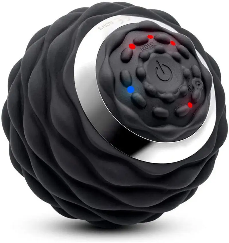 

Yoga Fascia Ball Deep Muscle Relaxation Plantar Massage Ball Electric Vibrating Peanut Ball Muscle Relaxing Home Gym Portable