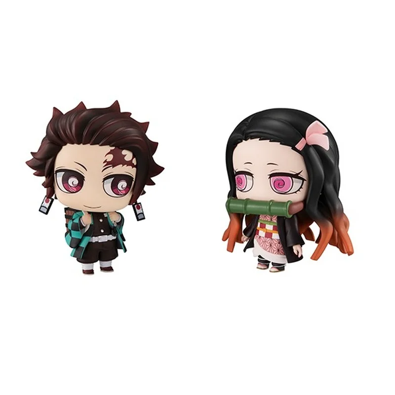 

MegaHouse carton eggs mosquito coil eyes Demon Slayer Kamado Nezuko Kamado Tanjirou suit[spot]Action Figure Toys model kid Gifts