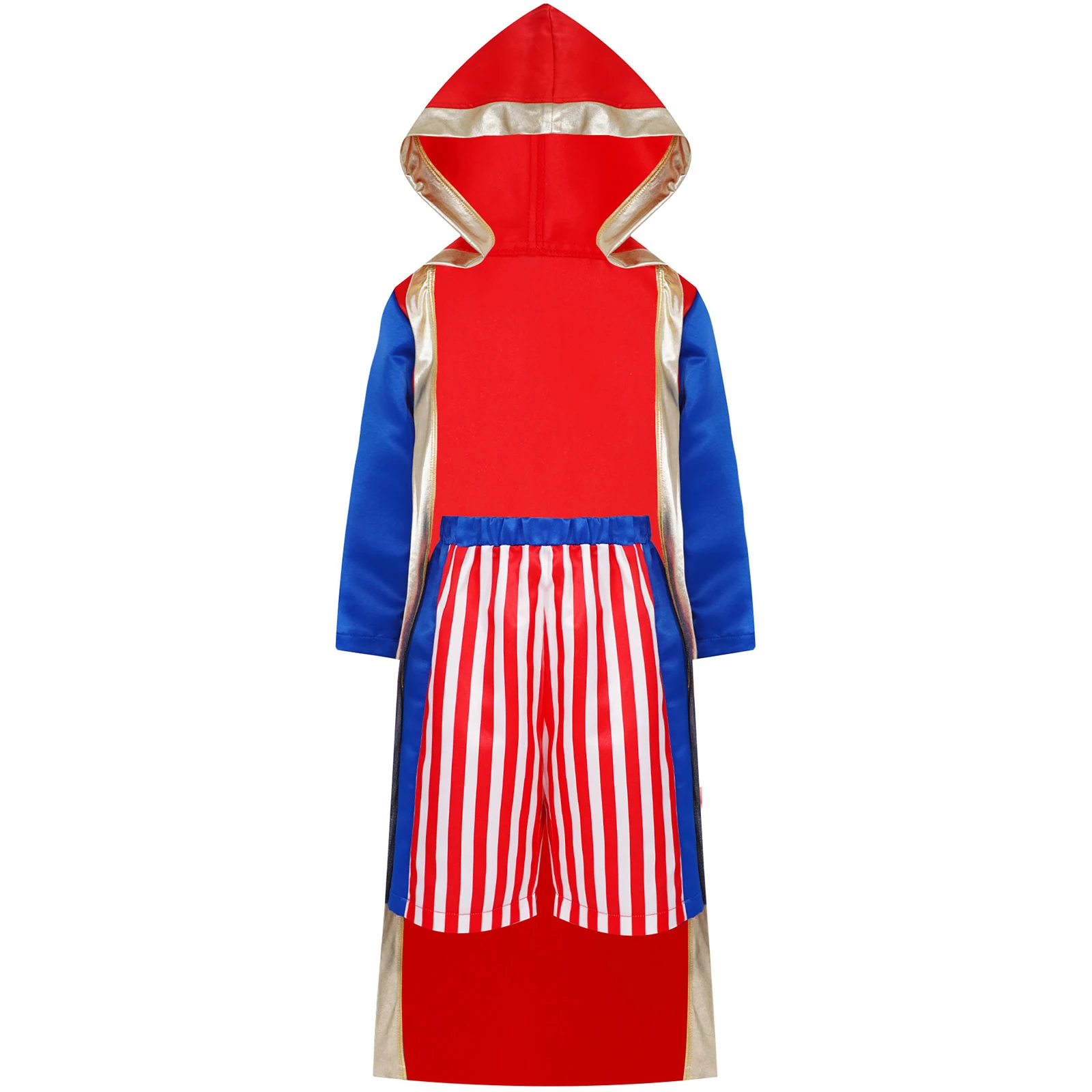 Детский костюм боксера на Хэллоуин для мальчиков косплея с длинным рукавом