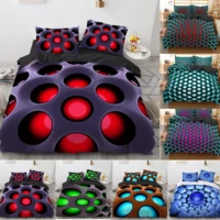 2022 fashion 23pcs 3d digital abstract printing bedding set duvet cover sets 1quilt cover 12 pillowcases