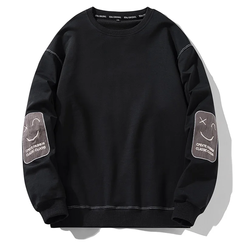 Свитшот мужской в стиле хип-хоп весна-осень 2022 модные толстовки Мужская Уличная